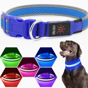 Collier lumineux rechargeable réglable